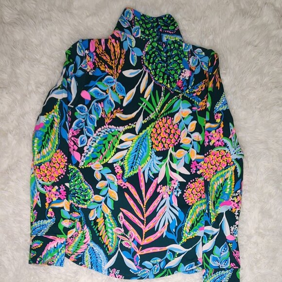 Lilly Pulitzer Sweatshirt "Leona Sunshine Jungle" - Picture 4 of 7